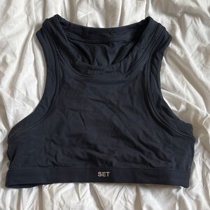 SET ACTIVE High Neck Sports Bra